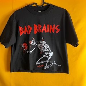 Bad brains crop T-shirt